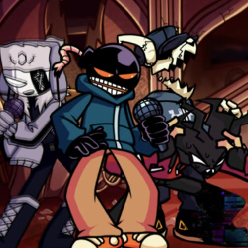 FNF Airbone but it´s Whitty, Tabi, Agoti and Ruv VS Pibby BF FNF Cover