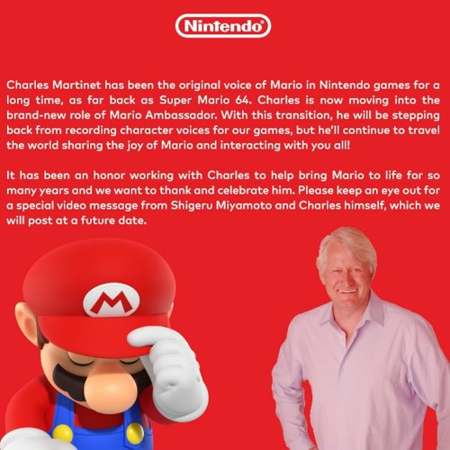 Voice Of A Generation (Bygone Purpose but it's a Mario and Charles Martinet Cover)