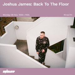 Joshua James: Back To The Floor - 09 November 2020