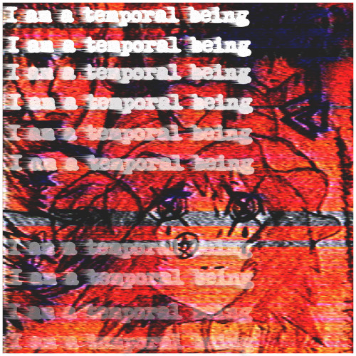 I am a temporal being