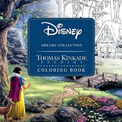 ( SPj ) Disney Dreams Collection Thomas Kinkade Studios Coloring Book by  Thomas Kinkade ( KNKuD )