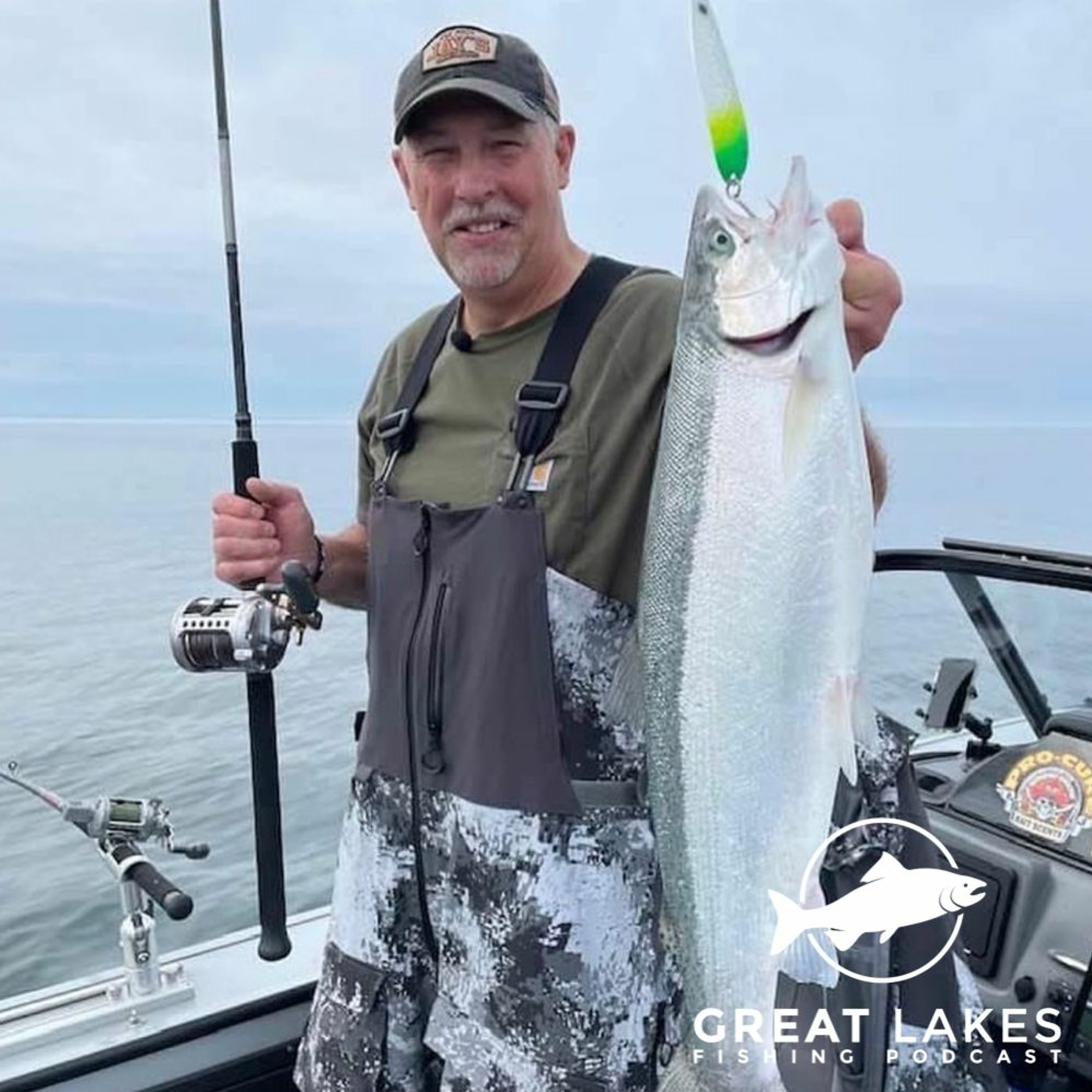 Steelhead Fishing Tips and Tricks with Mark Romanack - Great Lakes Fishing Podcast #155