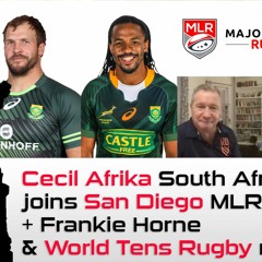 Blitzboks Legends Cecil Afrika & Frankie Horne on World Tens & Major League Rugby