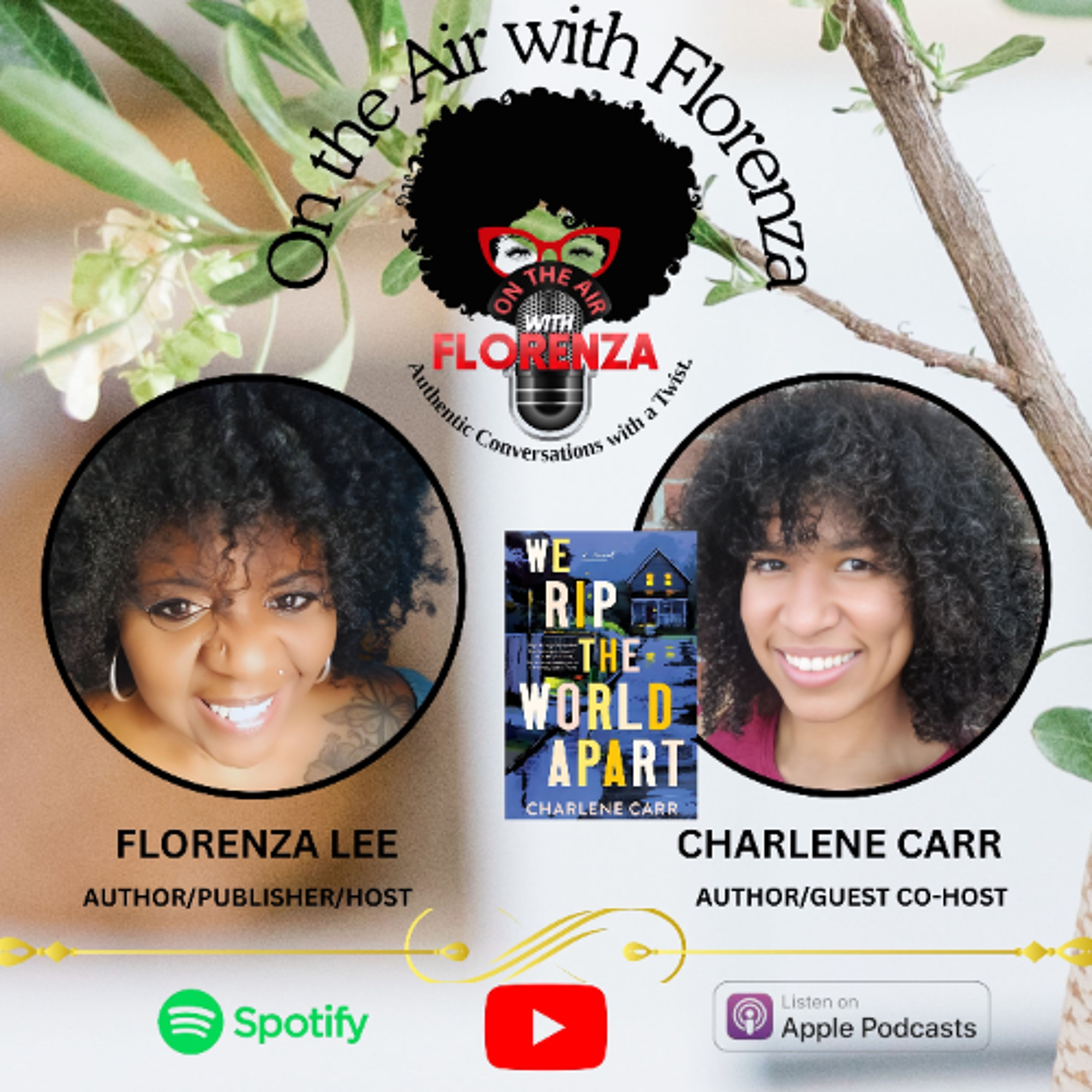 cover of episode Charlene Carr Co-hosts On the Air with Florenza