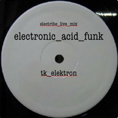 electronic_acid_funk -Electribe Live Mix + Logic Pro X-