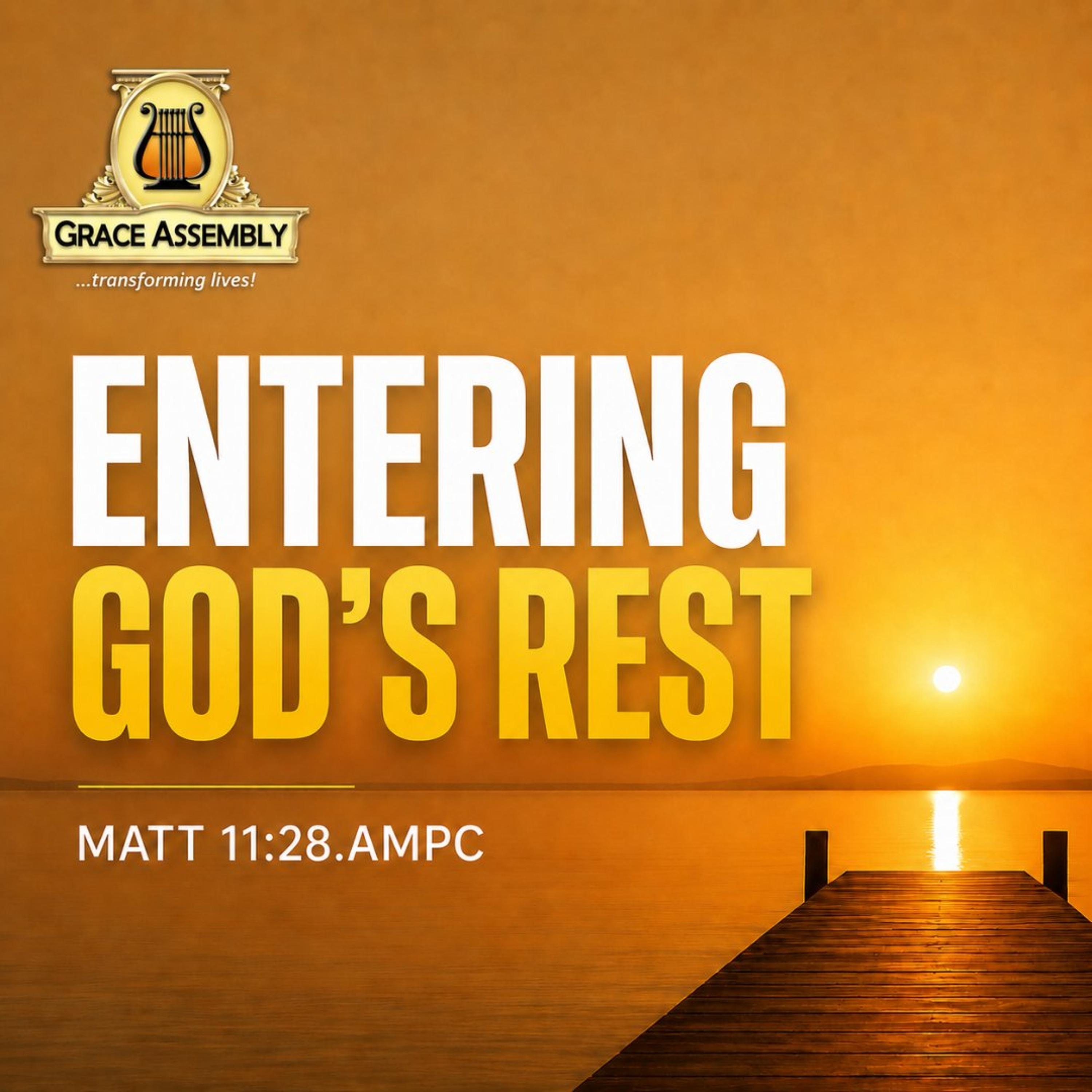 Entering God's Rest!/Pastor Femi Paul/Holy Communion Service