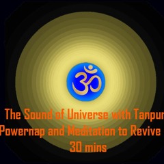 Overtone #Aumkar ॐ with tanpura for Deep #Meditation #Powernap and energy revival 30mins
