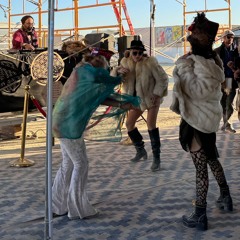 Sunrise At Camp Touch This, August 30th, Burning Man 2024
