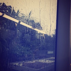 raining outside