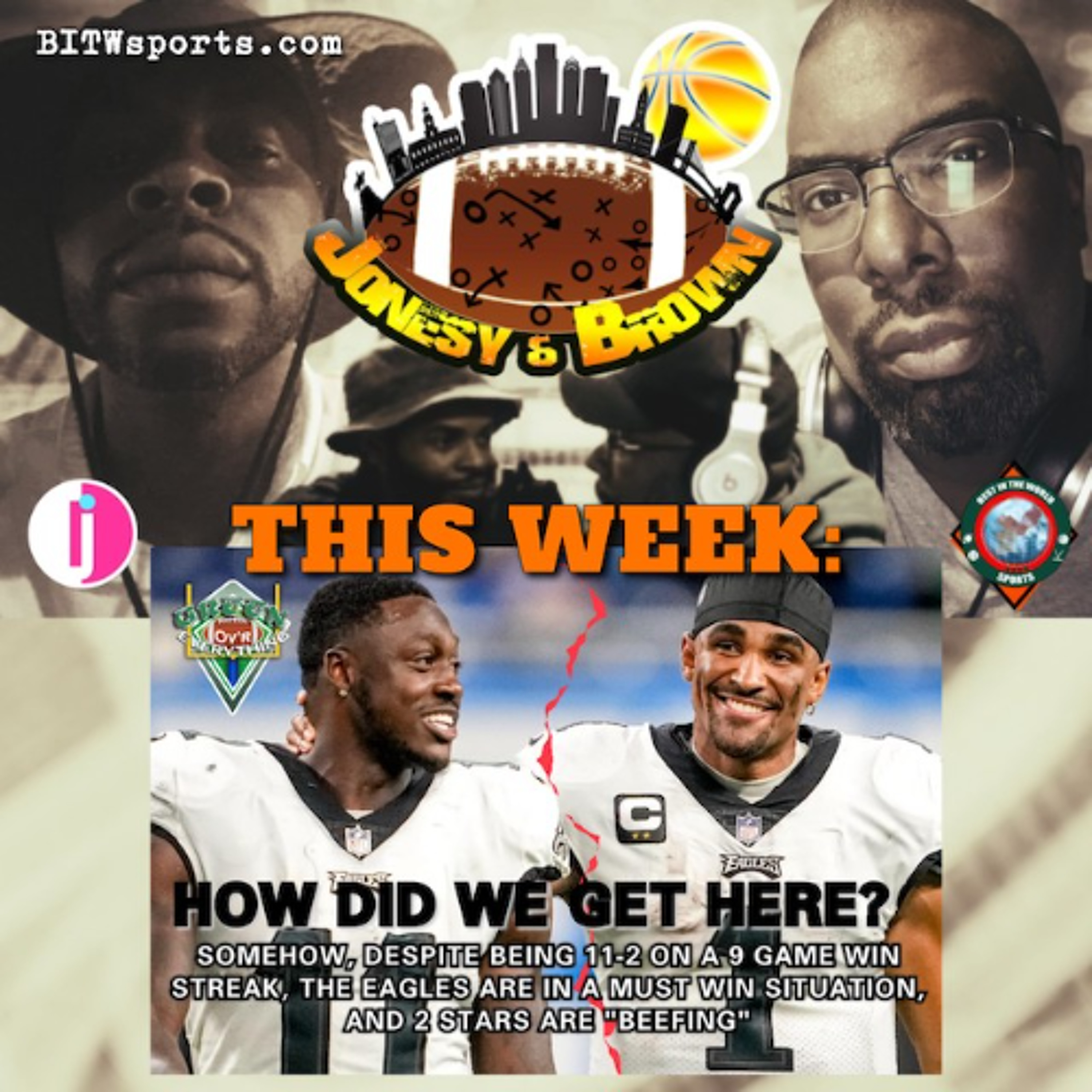 Jonesy & Brown Ep. 83 - We gotta talk Eagles. How did we get here? episode artwork