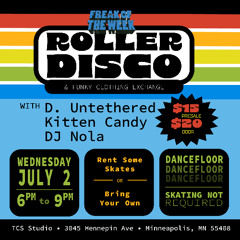 Vinyl RollerDisco DJ Nola