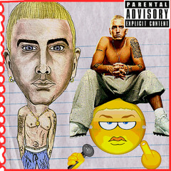 EMINEM RAPS PROD RAJEESH, Chickaslem, swim in the brim, grim with the dim, skin on the stem, trim with the whim, hymn in the gym