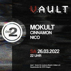 Vault | Mokult | dee2 Siegen | 26.03.22