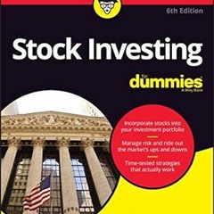 ✔PDF/✔READ Stock Investing for Dummies