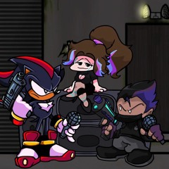 FNF: Executive Distortion - Gunfight But Pico And Shadow The Hedgehog Sing It