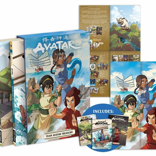 Stream [PDF] ⚡️ DOWNLOAD Avatar The Last Airbender--Team Avatar Treasury  Boxed Set (Graphic Novels) from Ferreiratroxl | Listen online for free on  SoundCloud