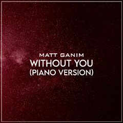 Without You (Piano Version) - Matt Ganim