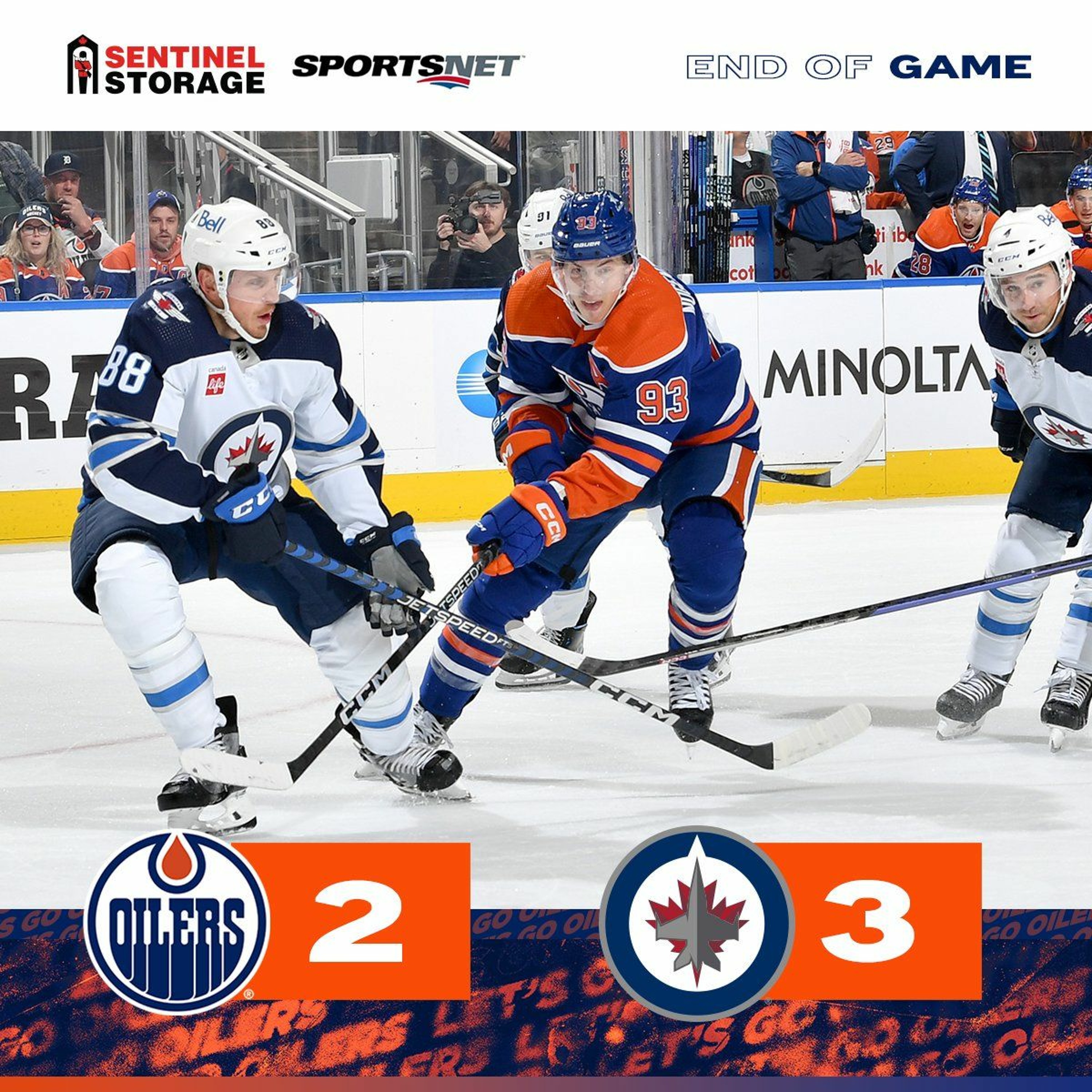 The Cult of Hockey's "Oilers lose to Jets in OT and McD to injury" podcast