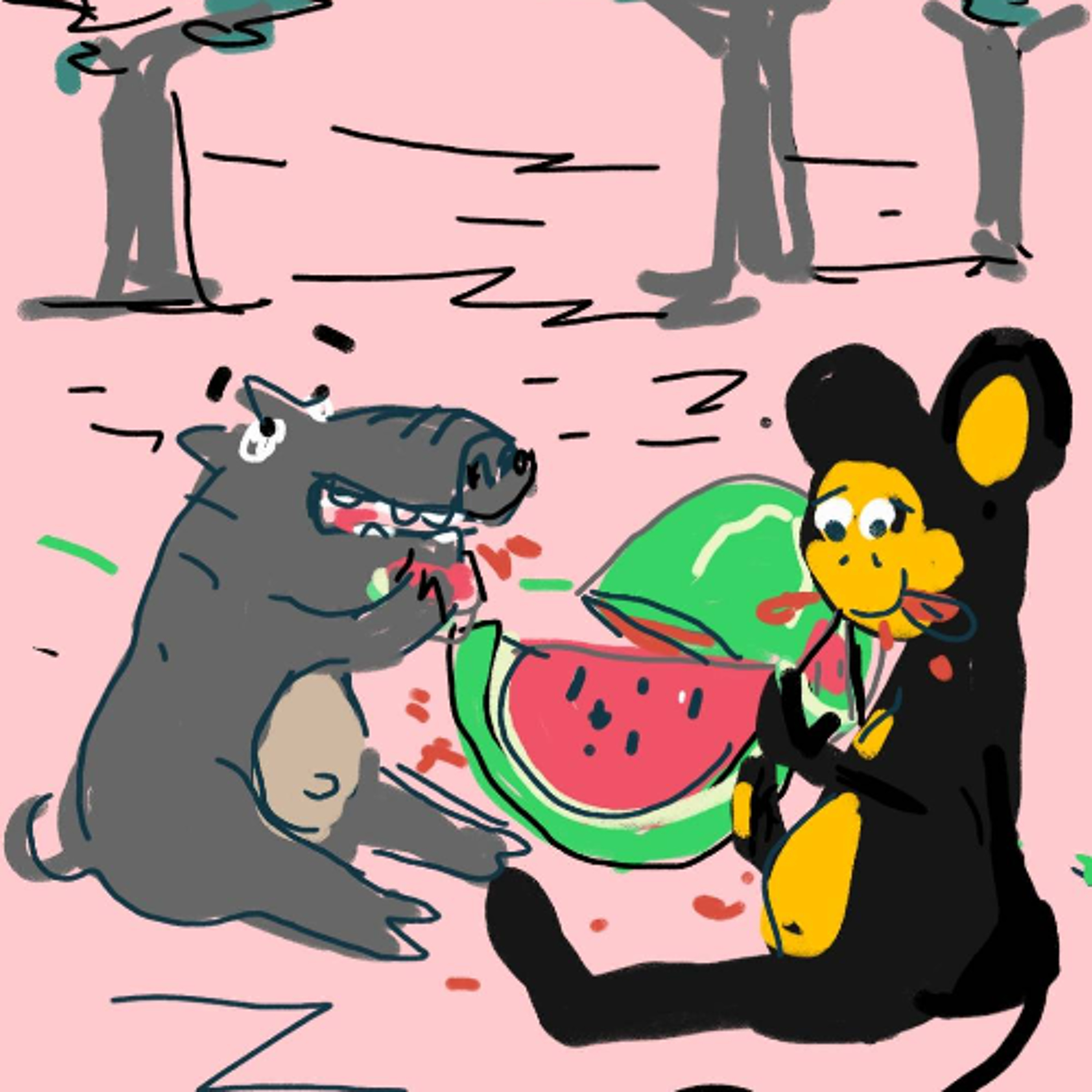 นิทานยิ้มแย้มแก้มใส (EP 169 นิทานชุดเจ้าจุ่นจอมซน ตอนเจ้าจุ่นเจอแตงโม) episode artwork