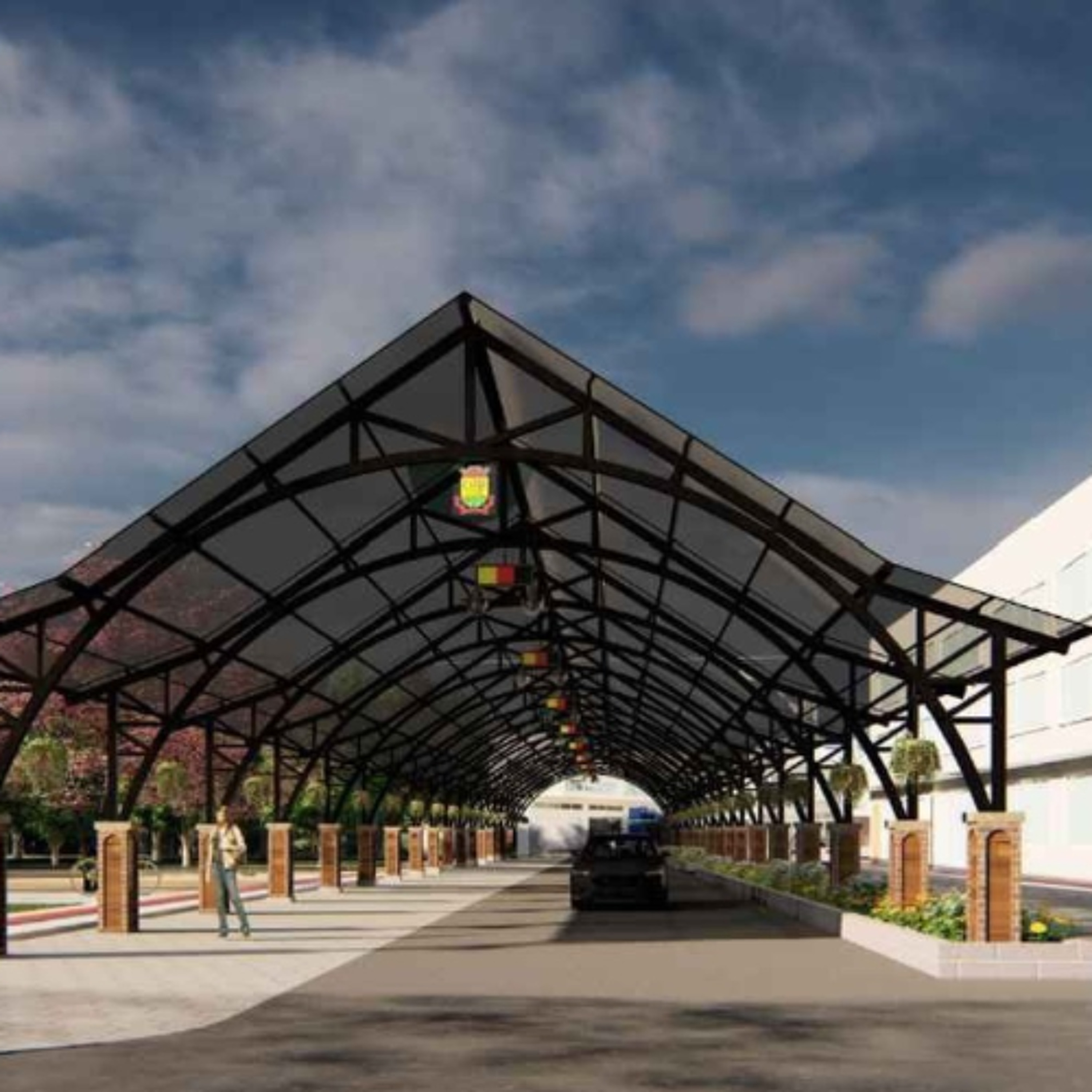 Inauguração da Rua Coberta de São Ludgero  será nesta sexta-feira