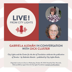 Gabriela Aleman in conversation with Dick Cluster