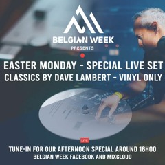 DAVE LAMBERT Vinyl Sessions 6 (Belgian Week Special)