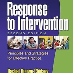 #+ Response to Intervention: Principles and Strategies for Effective Practice (The Guilford Pra