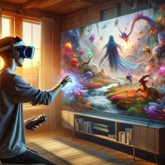 Make Video Games Real Virtual Reality Guided Visualization