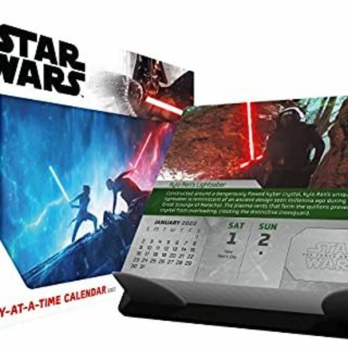 Stream ( 9HXM ) 2022 Star Wars DayataTime Box Calendar by Trends