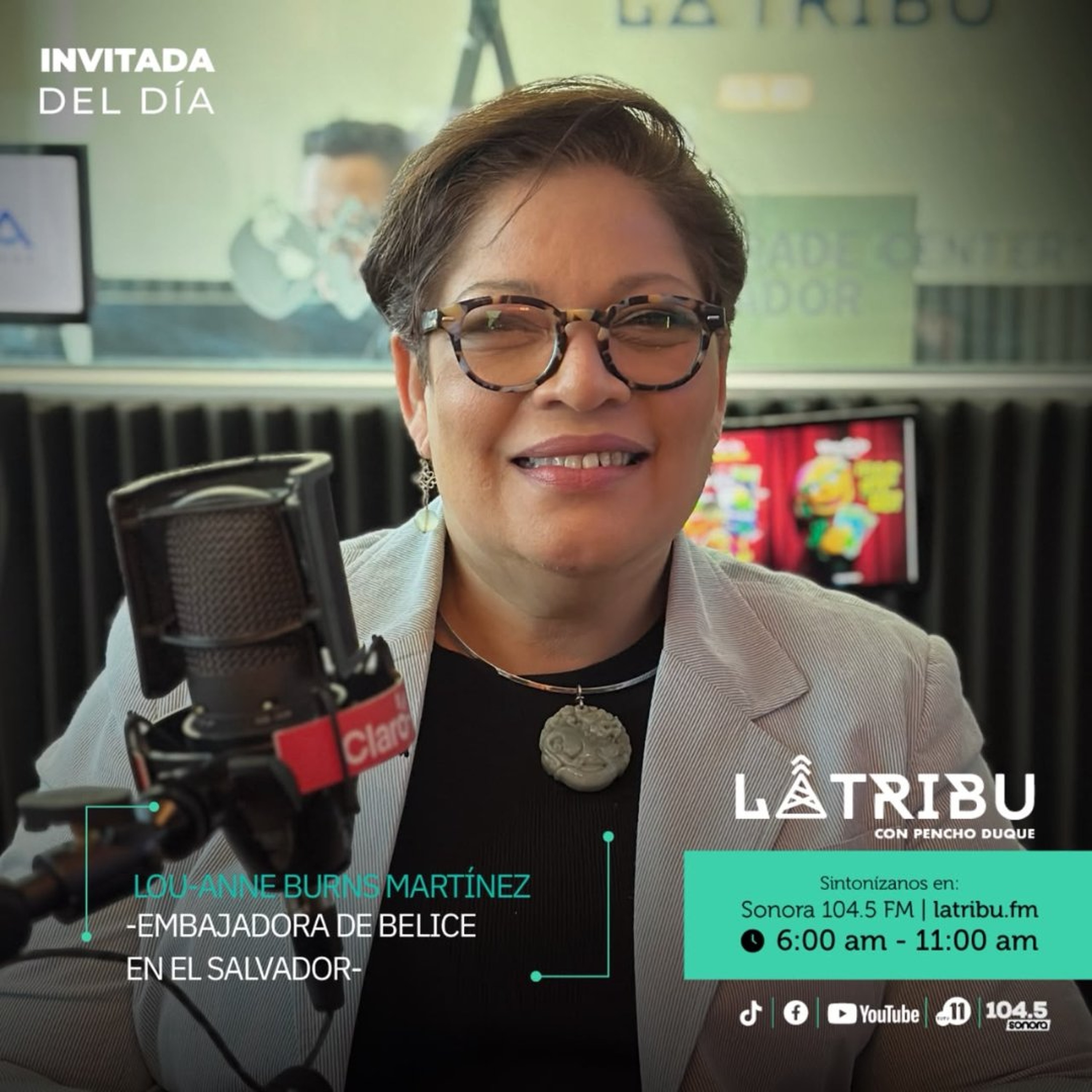Lou-Anne Burns Martínez MBE - Embajadora de Belice episode artwork