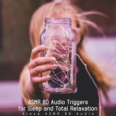 ASMR Tapping and Tracing a Glass Jar Around Your Ears