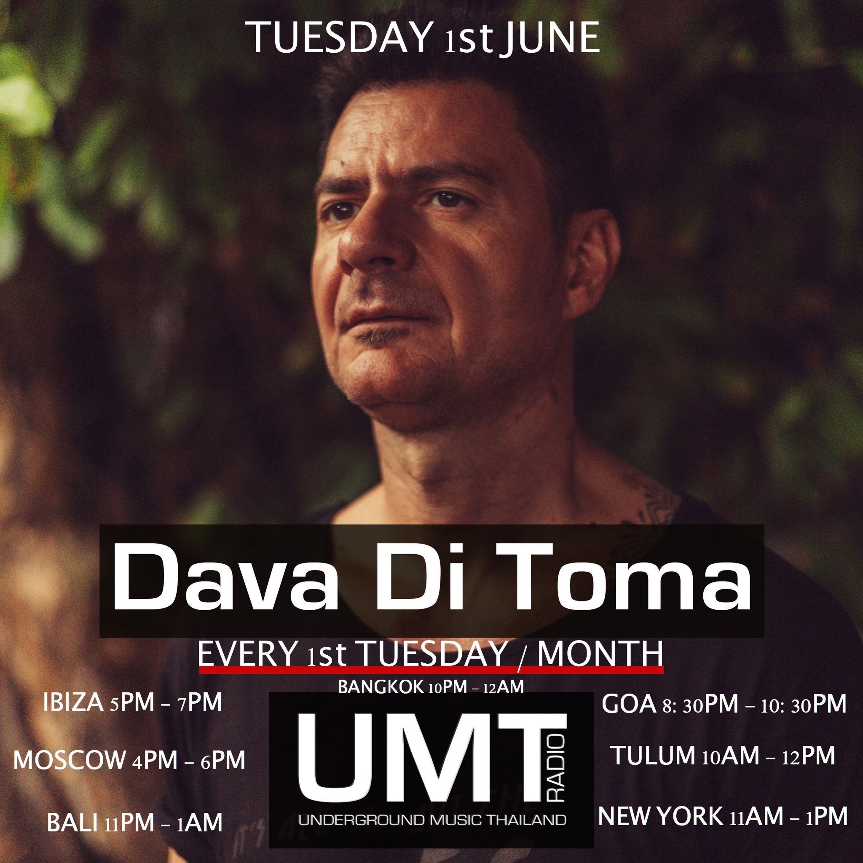 Dava Di Toma UMT Radio Show June 2021 episode artwork
