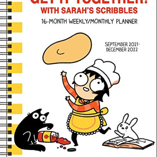 FREE KINDLE 📖 Sarah's Scribbles 16-Month 2021-2022 Weekly/Monthly Planner Calendar: