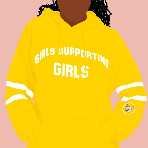 Girls supporting girls hoodie hotsell