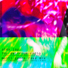 delirium radio mix 2025 | techno, breaks, hard dance, dubstep, & more