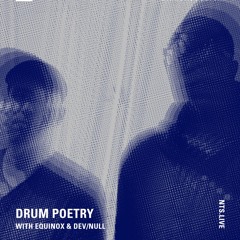 Equinox & Devnull - Drum Poetry July 30th 2026
