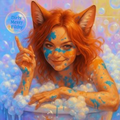 Dirty, messy, filthy little me-ow