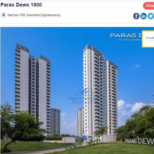 3Bhk Flats For Sale In Paras Dews