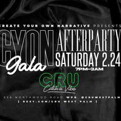 Dj TjT Quick Live Set Cyon After Party  @Cru Longe 2.24.24