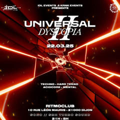 UNIVERSAL DYSTOPIA II - CLOSING EARLY HARDCORE DOOM BY JOG [22.03.25] [TRACKLIST]
