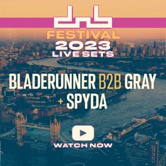 Bladerunner B2B Gray & Spyda - DnB Allstars: Festival 2023 | Live From London (DJ Set)