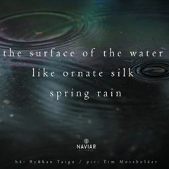 Spring Rain naviarhaiku 3521006