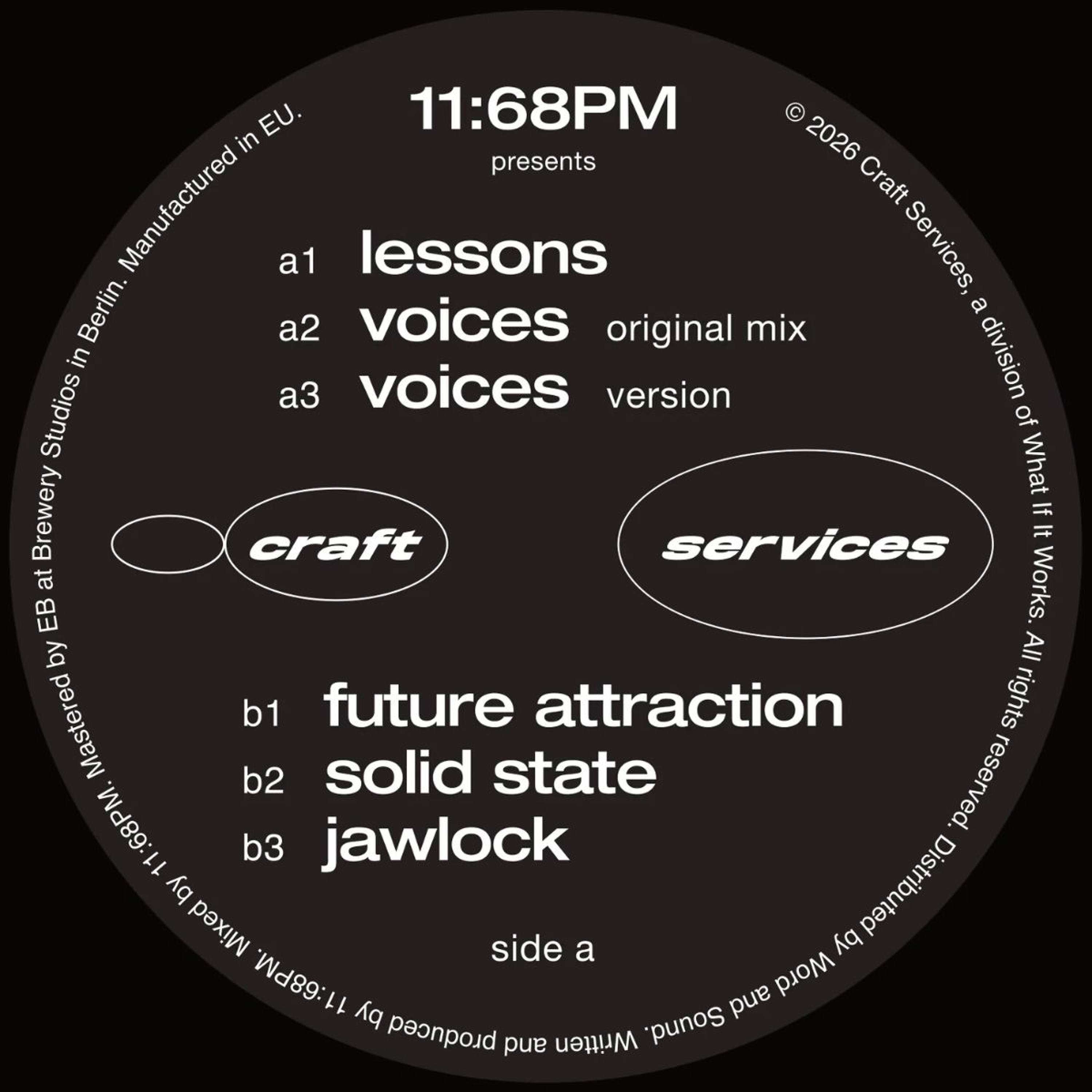 11:68PM - Solid State [Craft Services]
