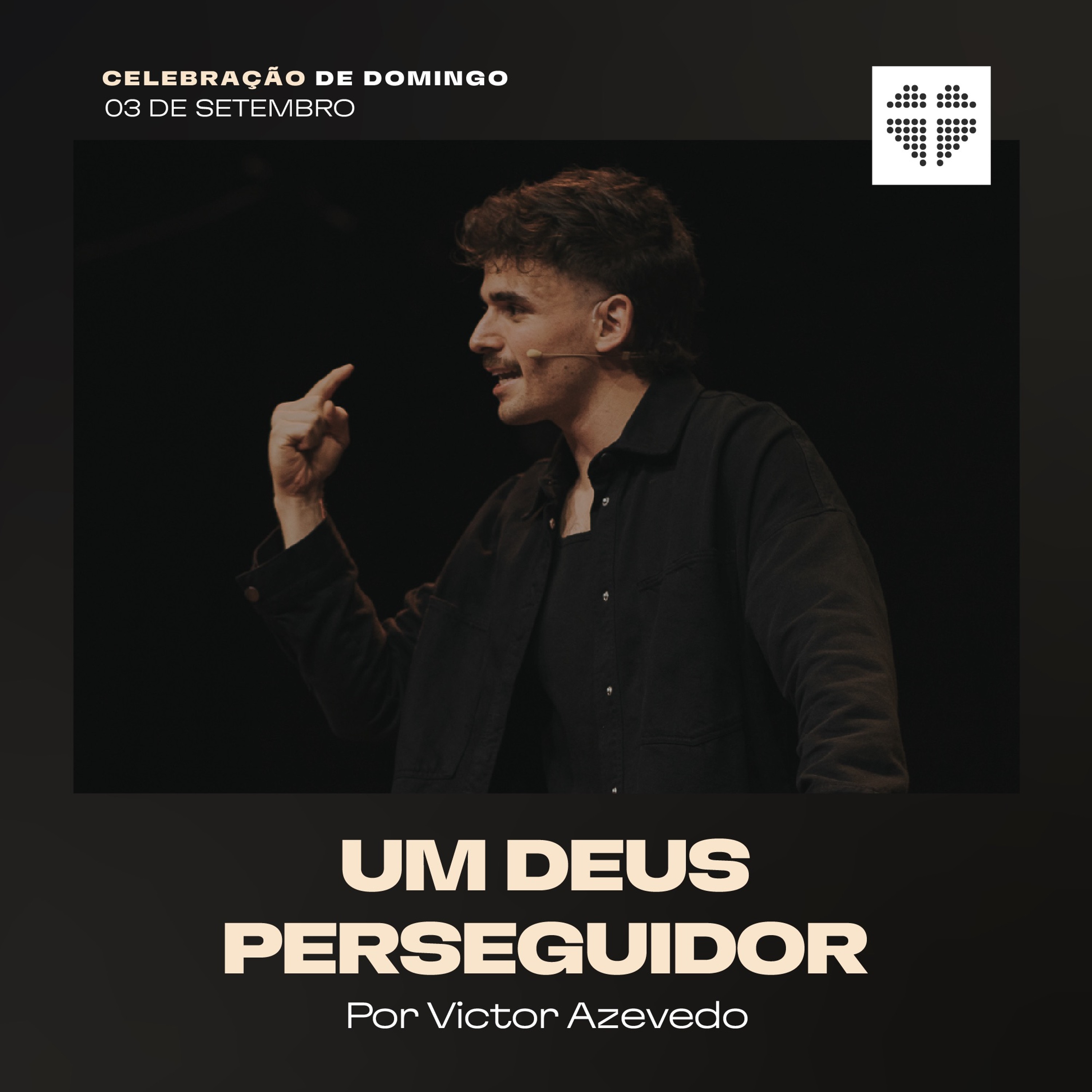 Um Deus Perseguidor | Igreja Por Amor | Victor Azevedo | 03 de Setembro de 2023 episode artwork