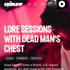 TEMPTATIONS - LORE SESSIONS WITH DEAD MAN'S CHEST 27-08-25
