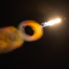 ROCKET DUST - Burning Man 2022 - Christian Goodell - Whiteout Night On The Rocketship