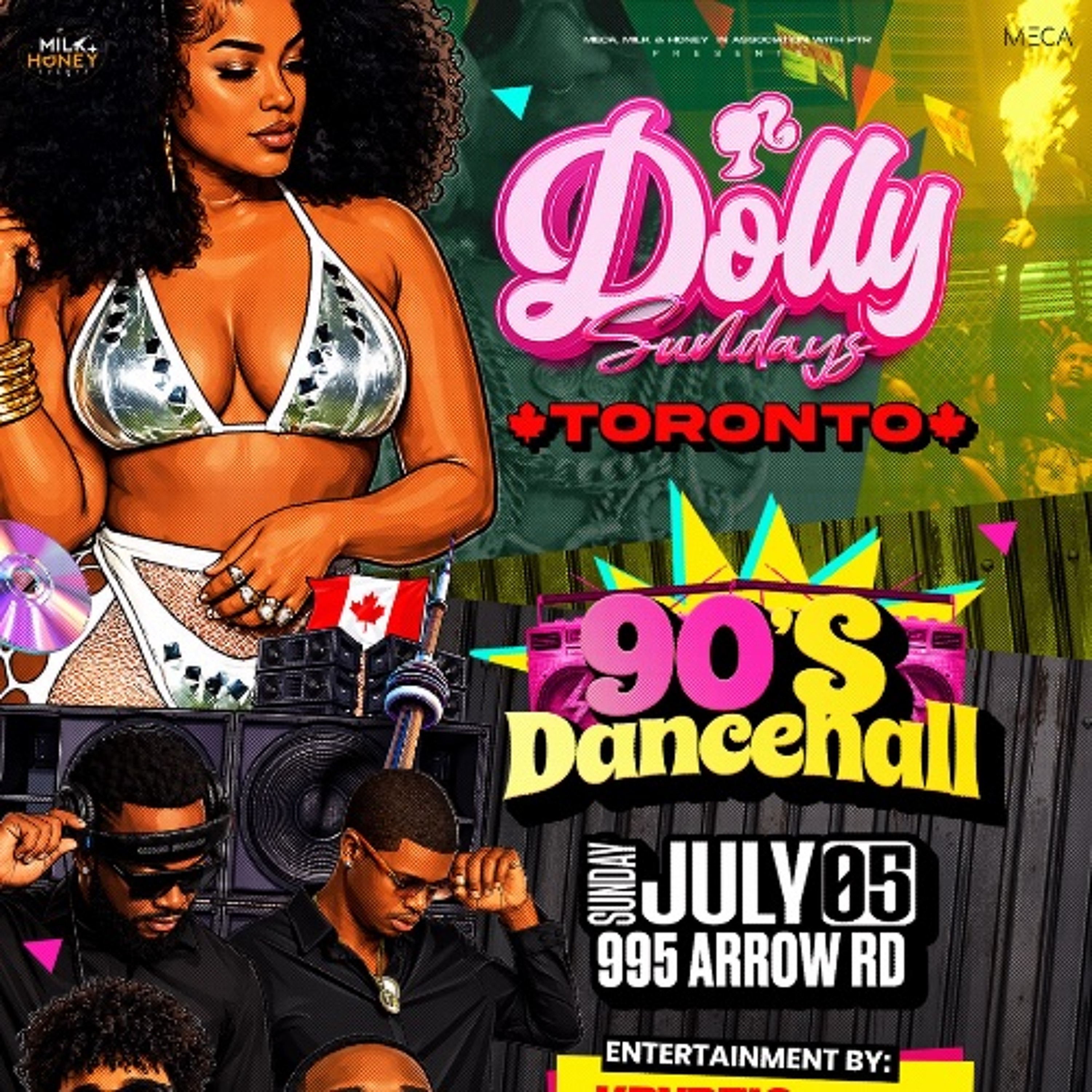 DOLLY SUNDAY TORONTO 2026 "90'S DANCEHALL" - KRYPTIC/DJ FLING/EXTATIC SOUND @JCA, TORONTO 7/5/2026 episode artwork