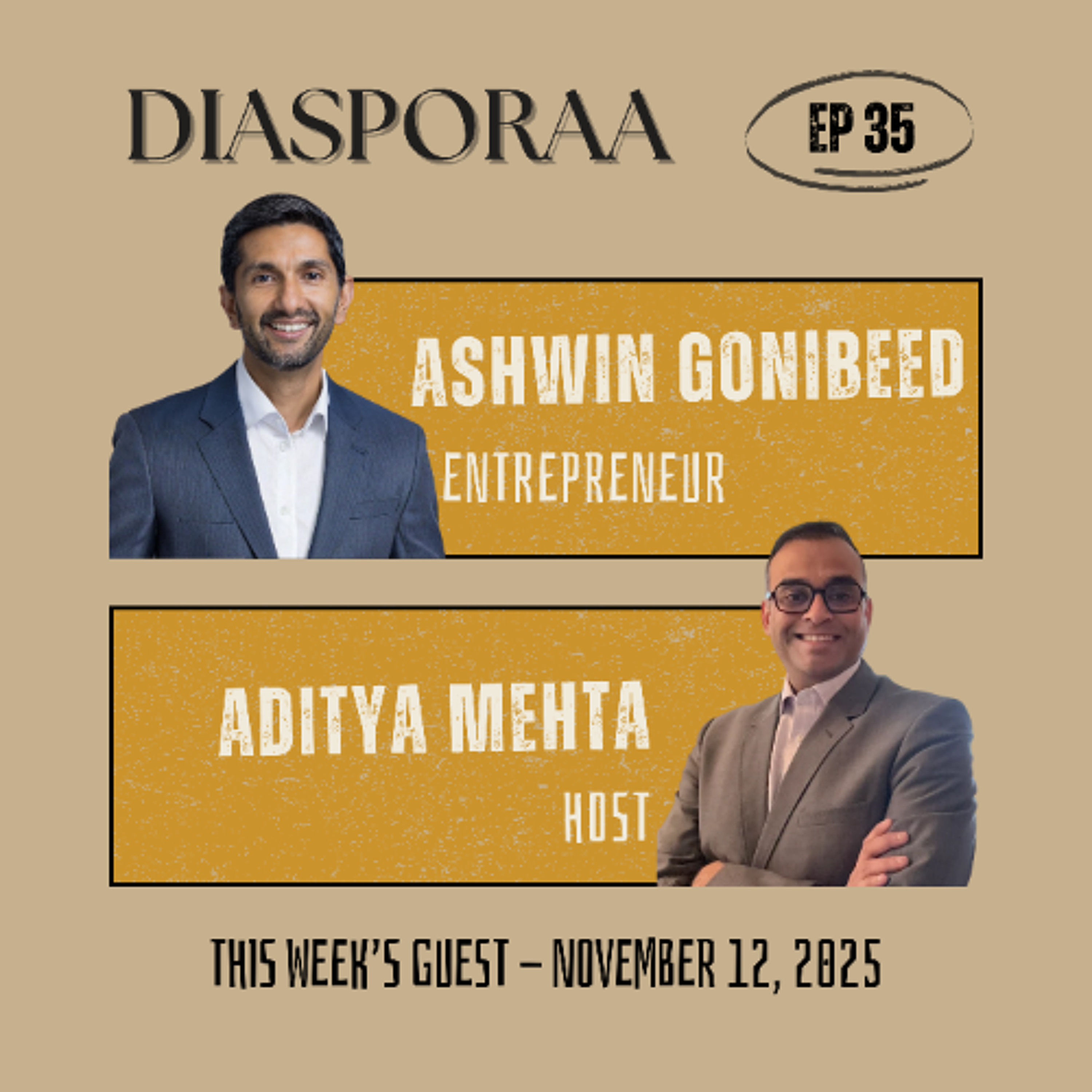 Diasporaa 11-12-25 Back to Bangalore: Ashwin Gonibeed’s Networking Story