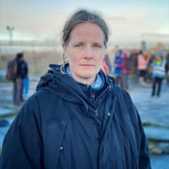 Cumbrian Coalmine Protest: Anne Harris, Coal Action Network