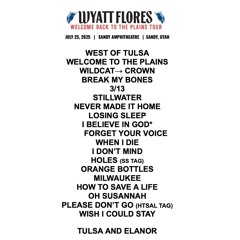 7.25.25 - Sandy, Utah - Sandy Amphitheater - Full Show